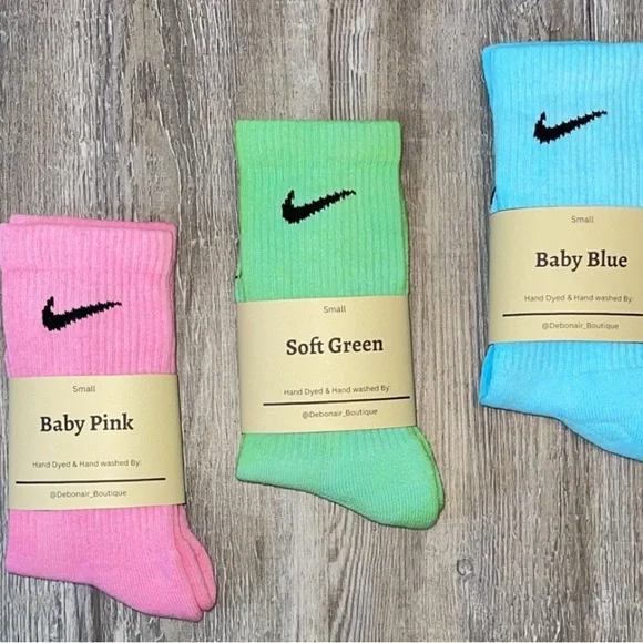 Tie Dye Nike Socks - Picture 8 of 8